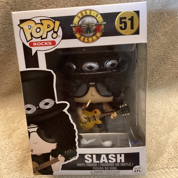 Funko Pop Slash from Guns N Roses Vinyl Figurine - Picture 1 of 7